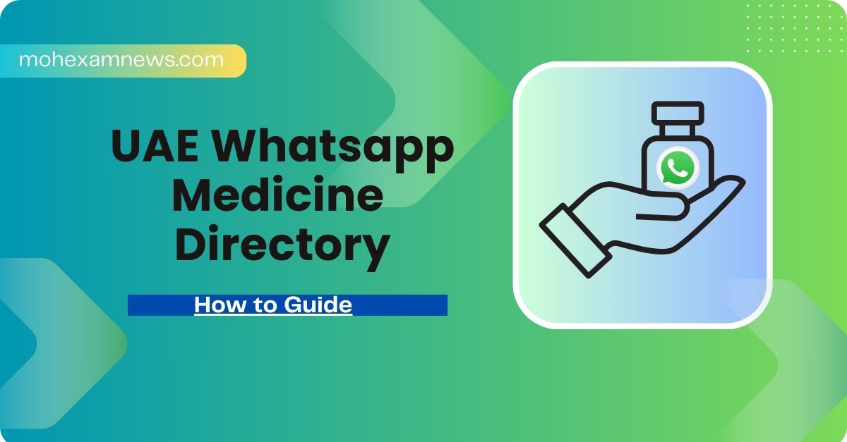 uae whatsapp medicine directory